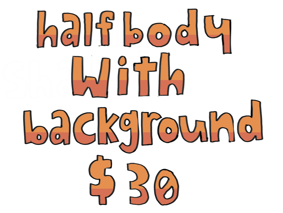 halfbody with background $30