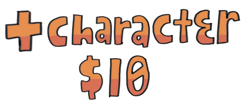 +character $10